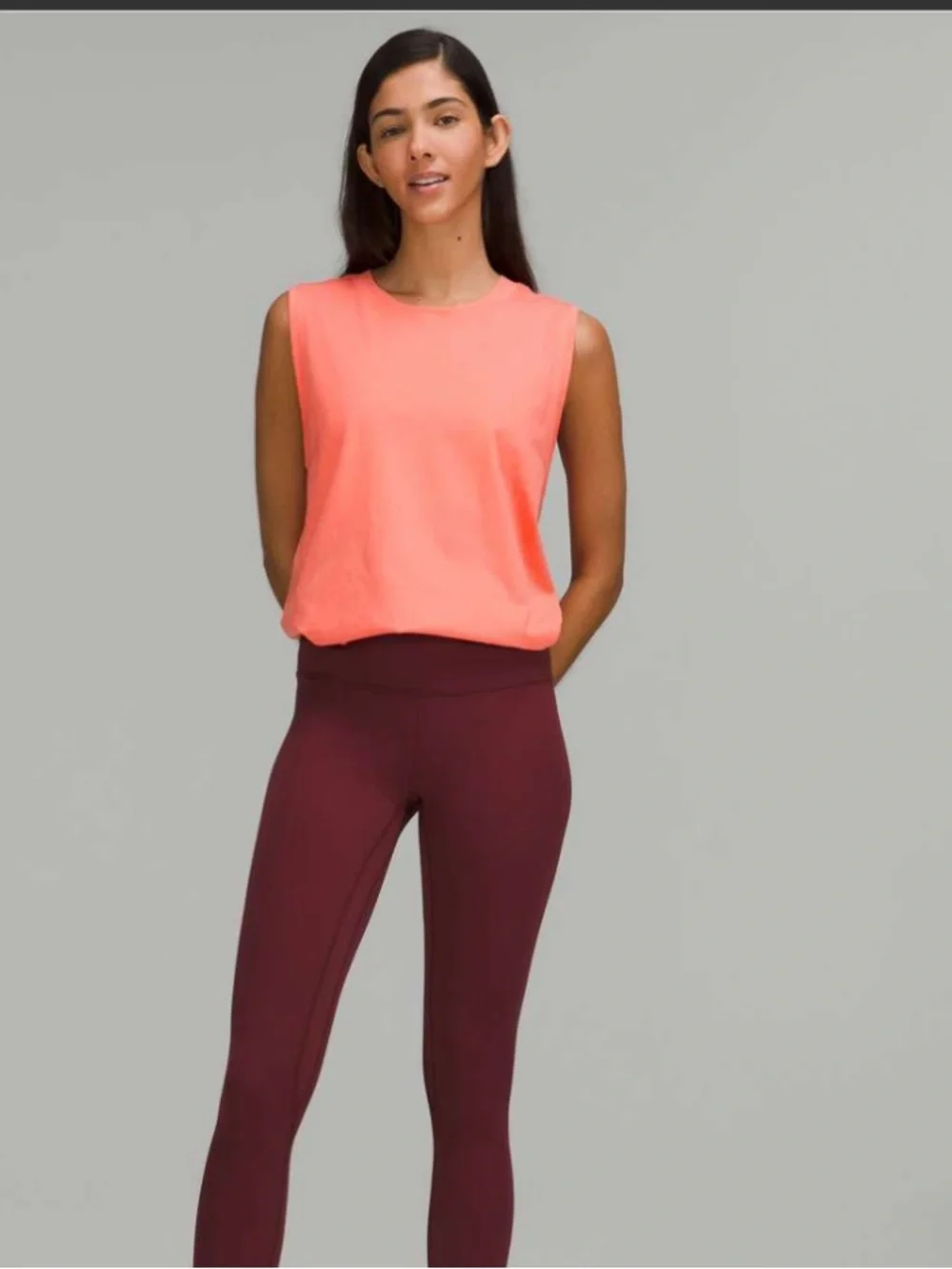 Lululemon All Yours Tank Top Athletic Muscle Tank Oversized Workout Yoga Run